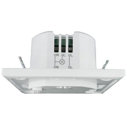 Mikrohullámú mozgásérzékelő 180° 15 m beltéri fehér dobozhoz