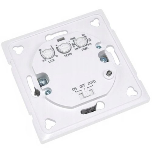 Mikrohullámú mozgásérzékelő 180° 15 m beltéri fehér dobozhoz