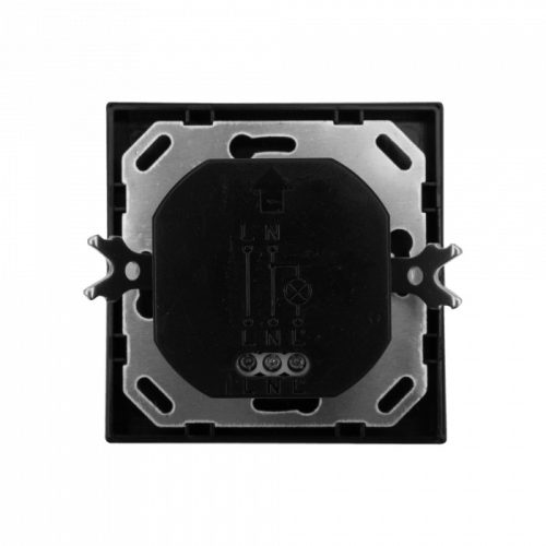 PIR mozgás- és alkonyérzékelő, süllyesztett dobozba, fekete, 9m, 160° CP Ecolight