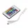 LED szalag vezérlő RGB 24 gombos IR 72W 5-12V távirányítóval Ecolight