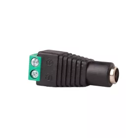   DC aljzat csatlakozó 5.5/2.1 gyorscsatlakozóval MONO LED szalagokhoz Ecolight
