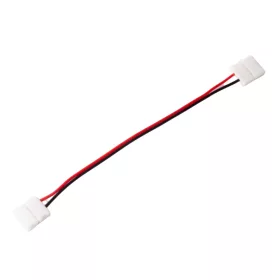   LED szalag csatlakozó összekötő kábel MONO 10mm kétoldalas vezetékkel Ecolight