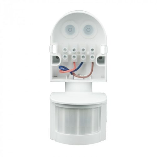 PIR mozgás- és alkonyérzékelő IP44 felületre szerelhető, állítható fehér 12m 180° CP Ecolight