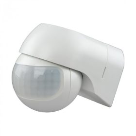   PIR mozgás- és alkonyérzékelő IP44 Felületre szerelhető fehér 12m 180° CP Ecolight