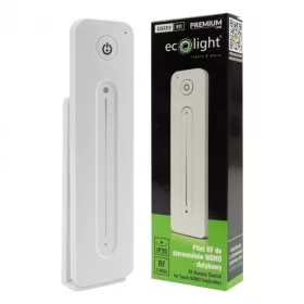   RF érintős távirányító mono színes vezérlőkhöz MONO V1 és V1-L 1 zónás fehér fényerőszabályzó R11 Ecolight