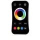 RF érintős távirányító RGB CCT vezérlőkhöz V5-M 1 zónás fekete fényerőszabályzó R17 Ecolight