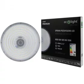   Ipari LED Függesztett Lámpa UFO HIGHBAY 150W 15000lm 4000K Semleges IP65 PREMIUM Ecolight