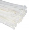 Erős kábelkötegelő 3,6x350mm fehér 100 db ECOLIGHT