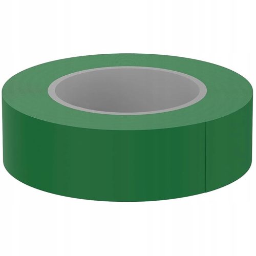 Erős PVC szigetelőszalag, vízálló, 15 mm x 0,13 mm, zöld, 10 m, Ecolight