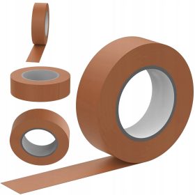   Erős PVC szigetelőszalag, vízálló, 15 mm x 0,13 mm, barna, 10 m, Ecolight