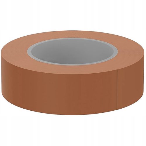 Erős PVC szigetelőszalag, vízálló, 15 mm x 0,13 mm, barna, 10 m, Ecolight