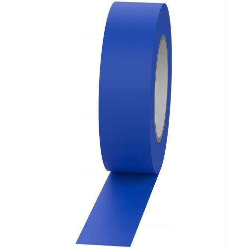 Erős PVC szigetelőszalag, vízálló, 15 mm x 0,13 mm, sötétkék, 10 m