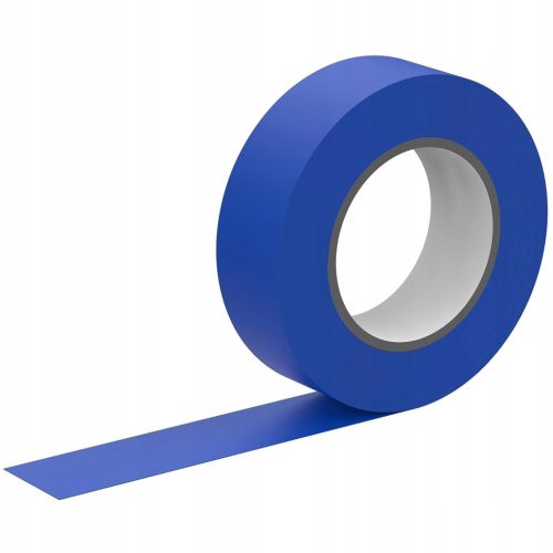 Erős PVC szigetelőszalag vízálló 15mm x 0,13mm sötétkék 10m