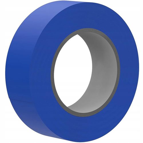 Erős PVC szigetelőszalag vízálló 15mm x 0,13mm sötétkék 10m