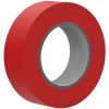 Erős PVC szigetelőszalag, vízálló, 19 mm x 0,13 mm, piros, 20 m, Ecolight