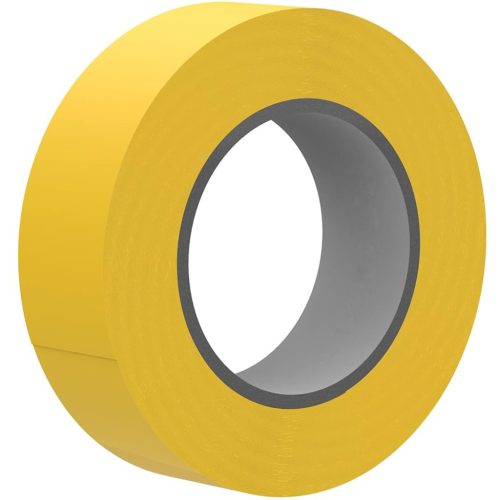 Erős PVC szigetelőszalag vízálló 19mm x 0,13mm sárga 20m