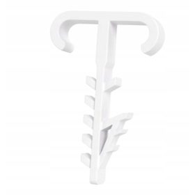   Dupla kábelrögzítő tartó USMP-2-BIS YDYp lapos kábelekhez 100 db ECOLIGHT