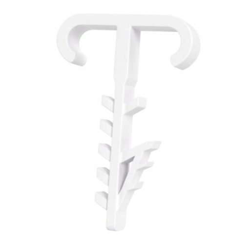 Dupla kampós rögzítő tartó USMP-2-BIS YDYp lapos kábelekhez 500 db ECOLIGHT