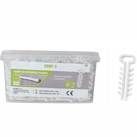   USMP-3 YDYp kábelrögzítő tartó lapos kábelekhez 900db ECOLIGHT