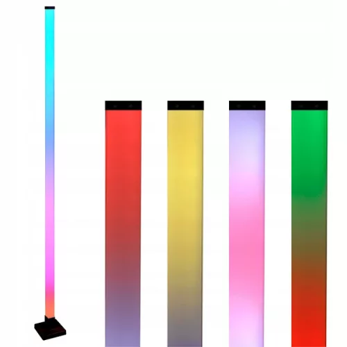 Zenei LED állólámpa 10W RGB fekete TUYA Ecolight