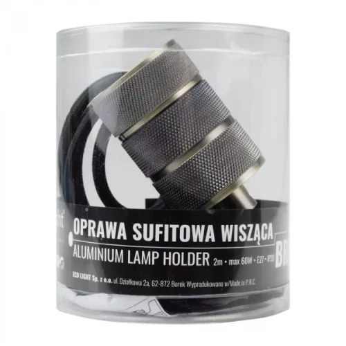 Mennyezeti függőlámpa E27 barna 2m OSW-1 Zero Ecolight