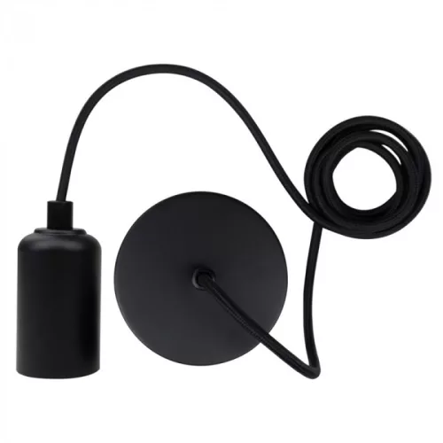 Mennyezeti függőlámpa E27 fekete matt 2m OSW-2 Zero Ecolight