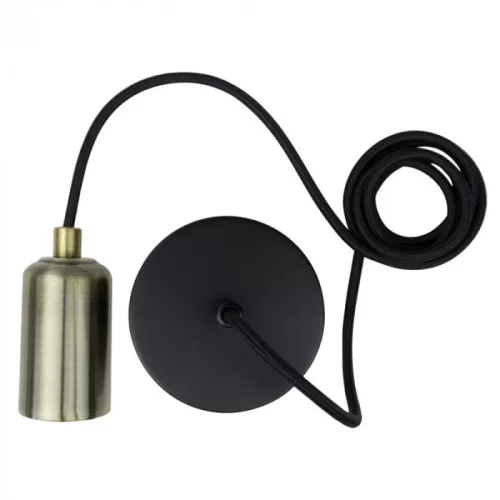 Mennyezeti függőlámpa E27 sárgaréz 2m OSW-2 Zero Ecolight