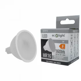   LED izzó reflektor MR16 GU5.3 2W 160lm 4000K semleges 12V Ecolight