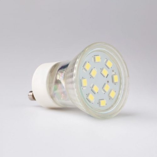 LED izzó spotlámpa GU11 GU10 3W 270lm 3000K Meleg Ecolight