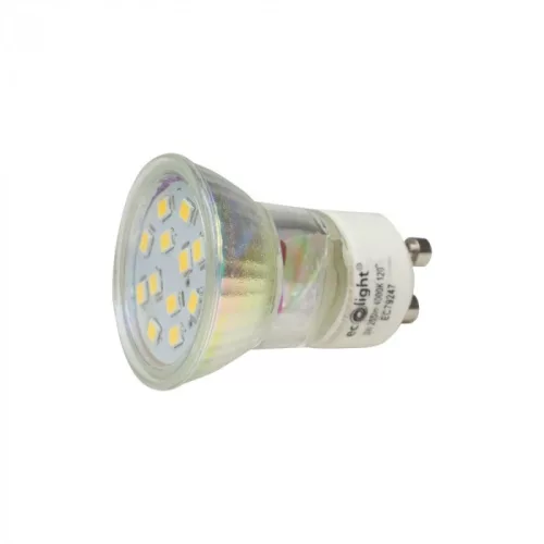 LED izzó spotlámpa GU11 GU10 3W 270lm 4000K semleges Ecolight