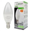 LED gyertyaizzó B37 E14 7W 630lm 3000K melegfényű ökofény