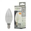 LED gyertyaizzó B37 E14 7W 630lm 4000K semleges Ecolight
