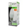 LED gyertyaizzó B37 E27 7W 630lm 3000K melegfényű ökofény