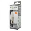 LED gyertyaizzó B37 E27 7W 630lm 4000K semleges Ecolight