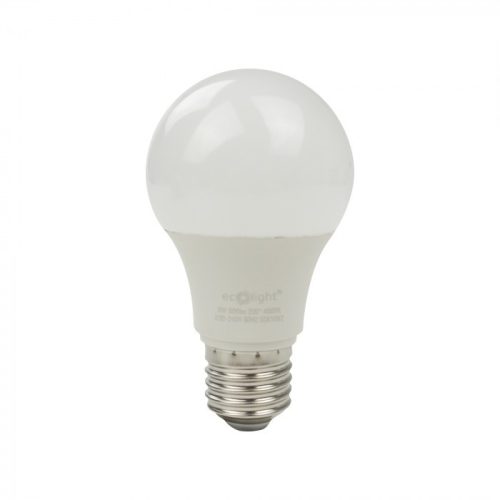 LED izzó A60 E27 9W 900lm 4000K semleges Ecolight