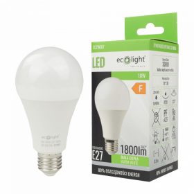 LED izzó A70 E27 18W 1620lm 3000K Meleg Ecofény
