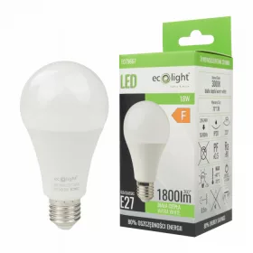 LED izzó A70 E27 18W 1620lm 3000K Meleg Ecofény