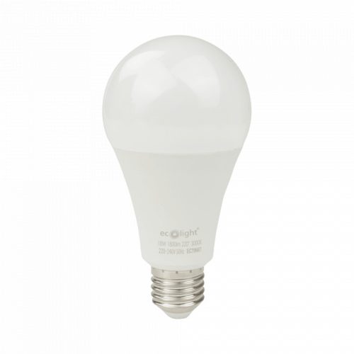LED izzó A70 E27 18W 1620lm 3000K Meleg Ecofény