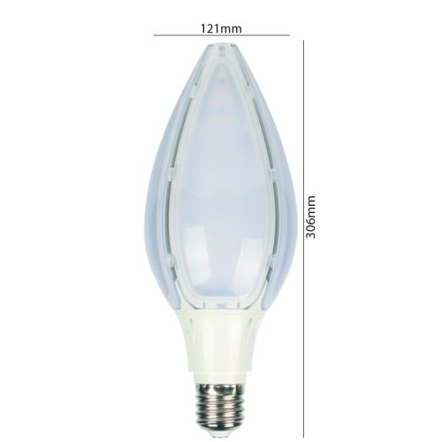 LED Park Street izzó E40/E27 80W 8000lm 4000K Rocket IP65 ECOLIGHT