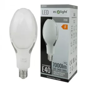 E40 LED izzó 70W 7000lm 4000K semleges Rocket Ecolight