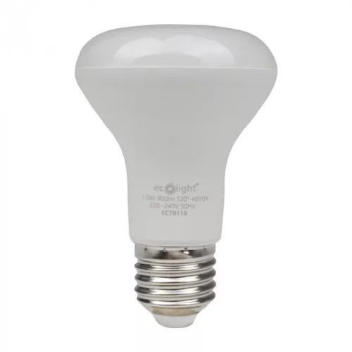 LED izzó reflektor R63 E27 10W 900lm 4000K semleges Ecolight