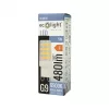 LED izzó G9 kapszula 5W 480lm 6500K hideg fehér 320° fehér Ecolight