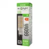 LED izzó G9 kapszula 7W 660lm 3000K meleg fehér 320° fehér Ecolight