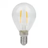 LED izzó gömb P45 E14 2W 240lm 2700K Meleg izzószálas Ecolight
