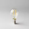 LED izzó gömb P45 E14 2W 240lm 2700K Meleg izzószálas Ecolight