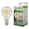 LED izzó gömb P45 E14 6W 720lm 2700K Meleg izzószálas Ecolight