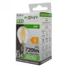 LED izzó gömb P45 E14 6W 720lm 2700K Meleg izzószálas Ecolight