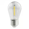 Edison LED izzó S14 E27 1W 60lm 2700K Meleg izzószálas Ecolight
