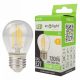 LED izzó gömb alakú P45 E27 6W 720lm 2700K Meleg izzószálas Ecolight