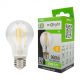 LED izzó A60 E27 8W 960lm 2700K Meleg színhőmérsékletű FILAMENT Ecolight